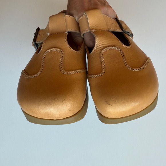 Kalso Earth Shoe Portugal Made Faroe Lotus Mary Jane Natural Comfort Shoes 7.5 - Picture 4 of 8